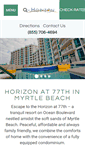 Mobile Screenshot of horizonmyrtlebeach.com